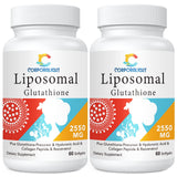 Envase CORPORALIGHT Liposomal Glutathione frontal, presentación clara y beneficios visibles