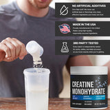 CorVive creatina integrada en smoothie nutritivo sin sabor añadido