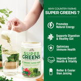 Country Farms primer plano de ingredientes orgánicos representando variedad y origen natural