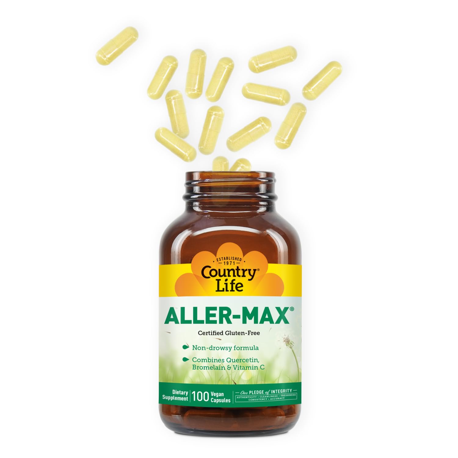 Country Life Aller-Max textura del contenido en mano evidenciando uniformidad