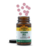 Etiqueta Country Life con certificaciones vegano, sin gluten, halal