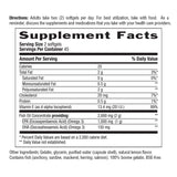 Country Life botella abierta con softgels para visualizar contenido