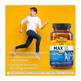 Country Life Max for Men botella abierta con tabletas listas para tomar