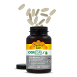 Country Life detalle del blend masculino que destaca saw palmetto y licopeno