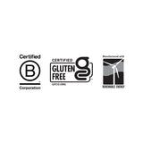 Country Life etiqueta con información nutricional y certificación sin gluten