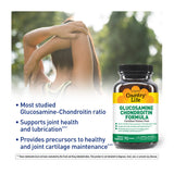 Country Life etiqueta con información nutricional clara y beneficios