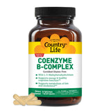 Country Life frasco frontal mostrando 120 cápsulas y beneficios claros