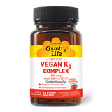 Country Life frente del envase mostrando tabletas masticables y beneficios