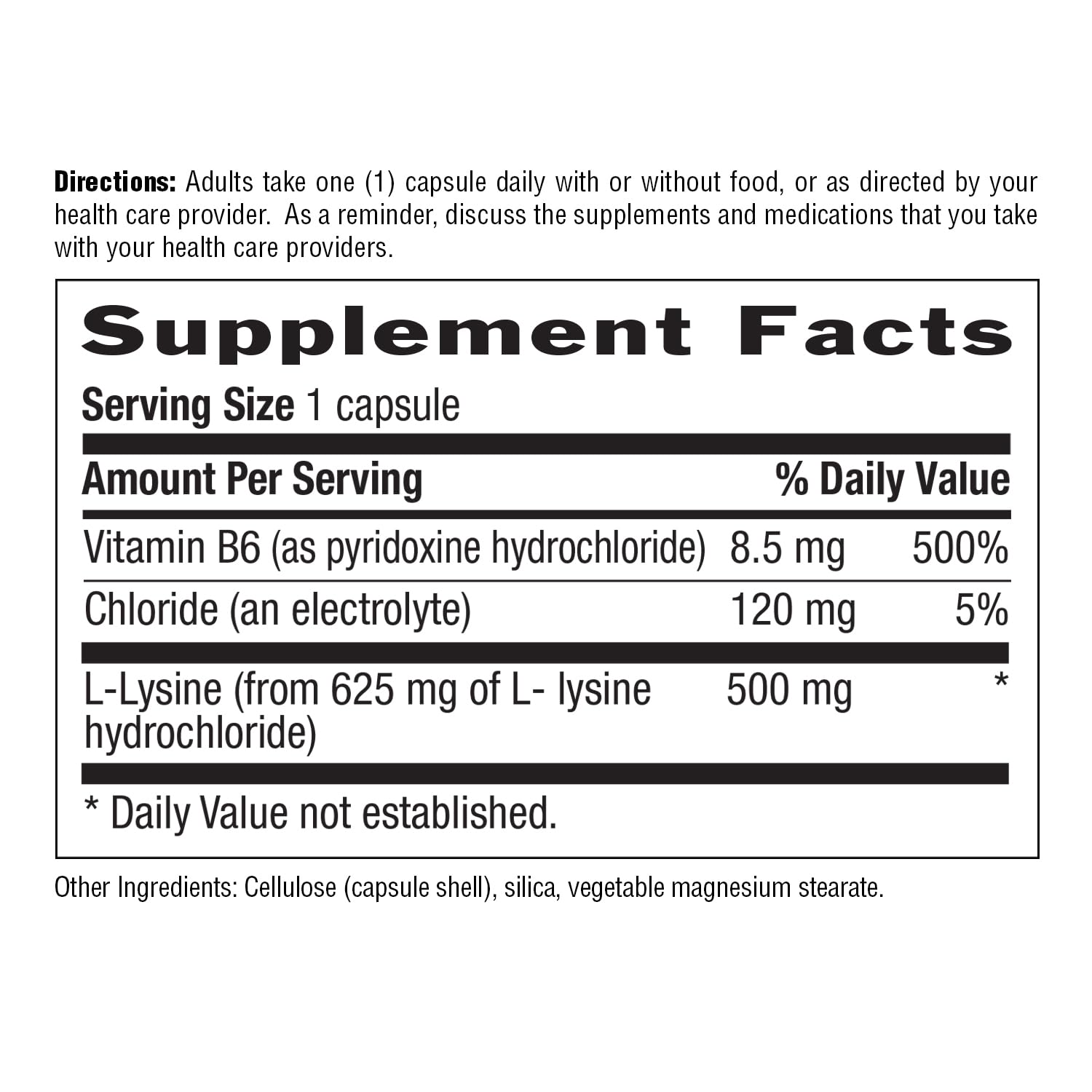 Country Life L‑Lysine integrado en rutina matutina, sugiere toma con desayuno equilibrado