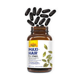 Etiqueta nutricional de Country Life Maxi-Hair mostrando minerales y dosis claras
