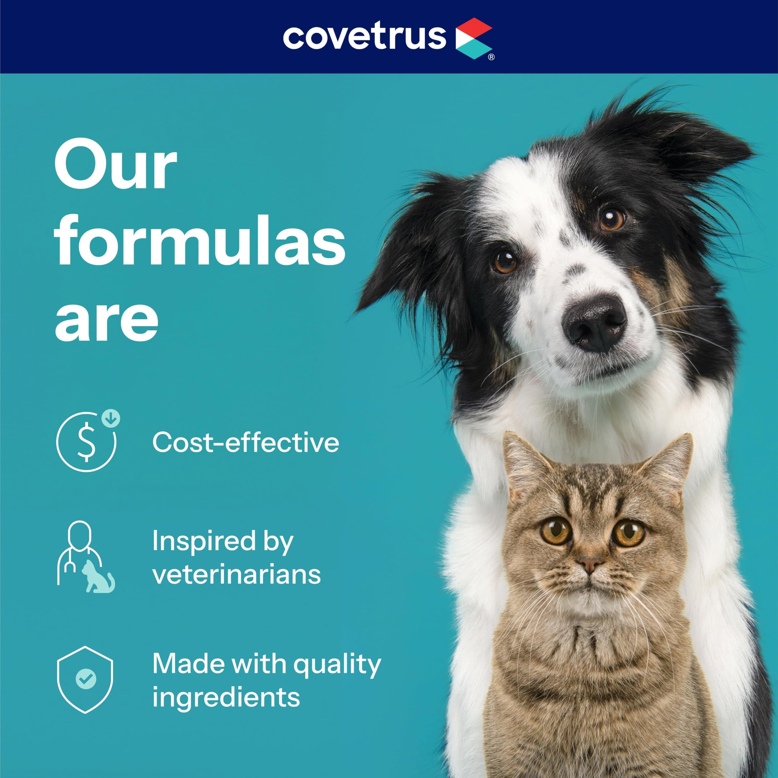 Covetrus ambiente hogareño con suplemento junto a tazón para estilo de vida