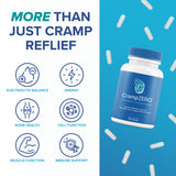 CrampZero etiqueta nutricional mostrando ingredientes clave y transparencia