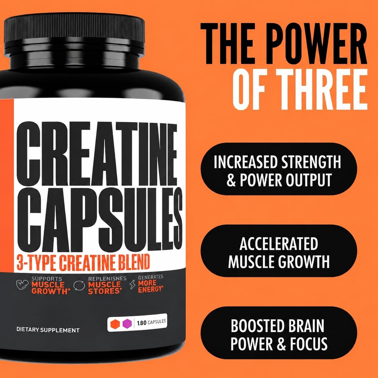 Crazy Muscle primer plano de cápsulas que destaca su textura y facilidad para tragar