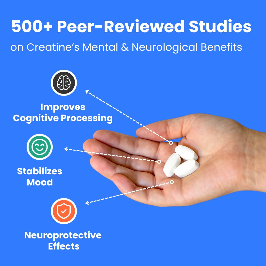 Crazy Muscle frasco abierto con tabletas para toma diaria sin mezclas