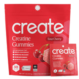 Create gomitas empaque frontal mostrando 30 unidades y conveniencia