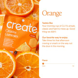 Create pack individual abierto con gummy listo para consumo práctico
