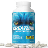 CREATURE frasco frontal mostrando etiqueta y beneficios visibles
