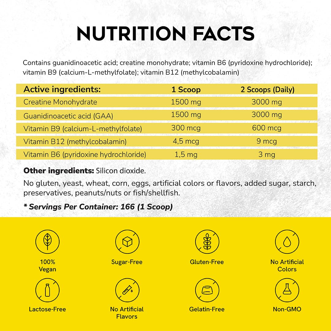 CreGAAtine en bolso de entrenamiento lista para sesión y recuperación