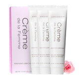 Creme de la Femme envase frontal mostrando diseño y comodidad