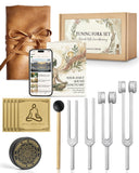 CREVIK paquete del kit completo mostrando diapasones y accesorios, ideal para portabilidad