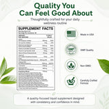 Crobirware etiqueta en primer plano con ingredientes y beneficios claros