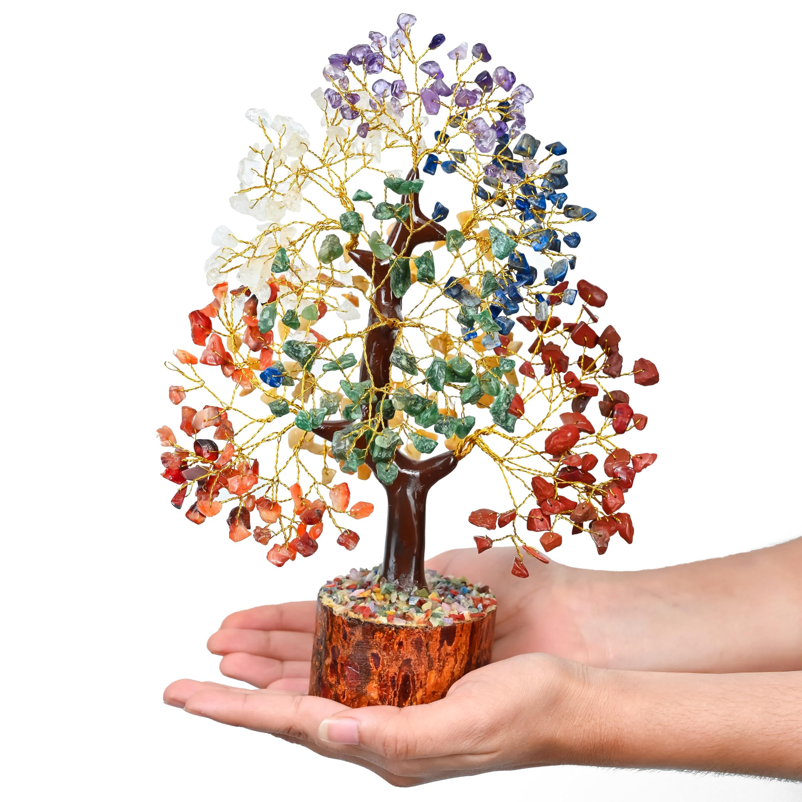 Crocon árbol de la vida frontal mostrando diseño y equilibrio decorativo