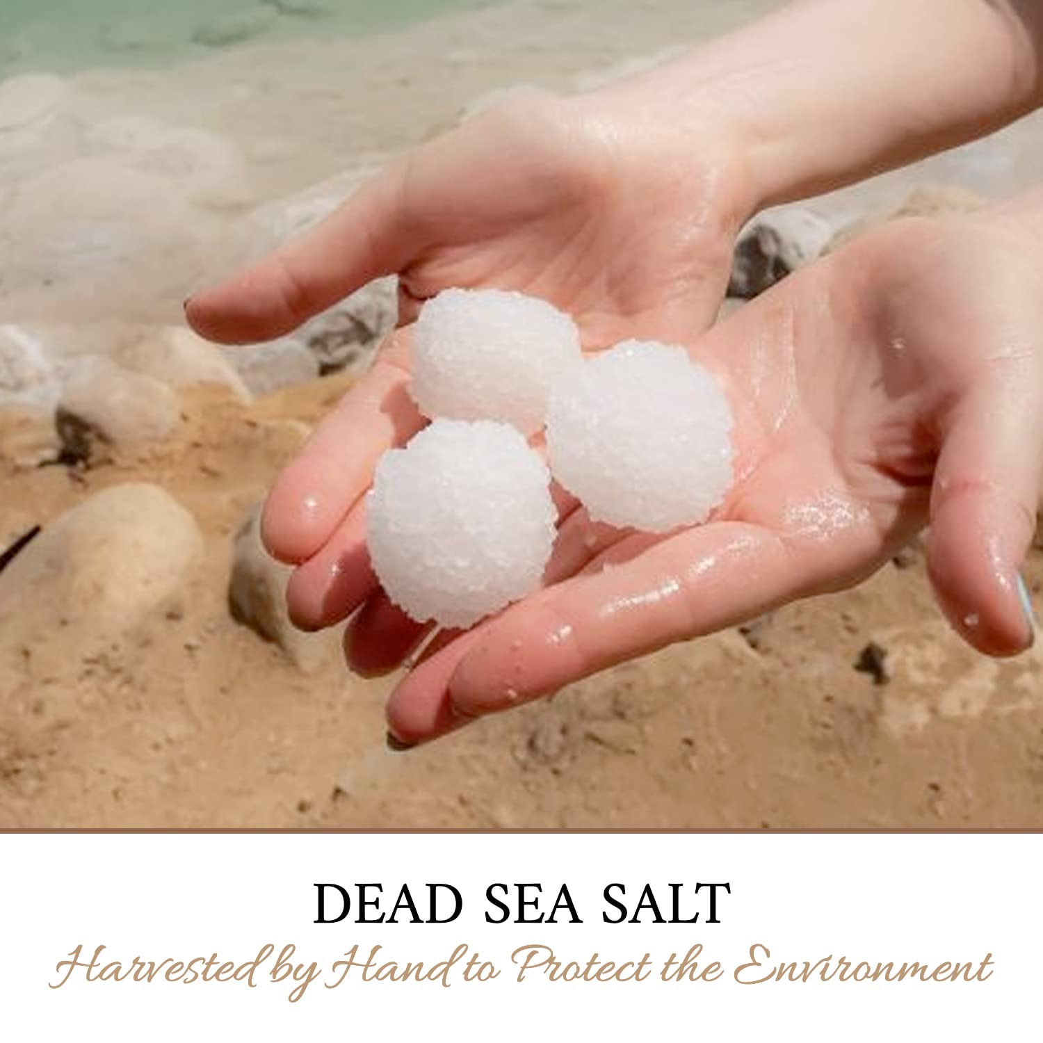 Etiqueta CryoDerm con lista de ingredientes como magnesio y sales del Mar Muerto