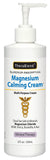 CryoDerm frasco frontal de la crema de magnesio, vista clara y beneficios de uso