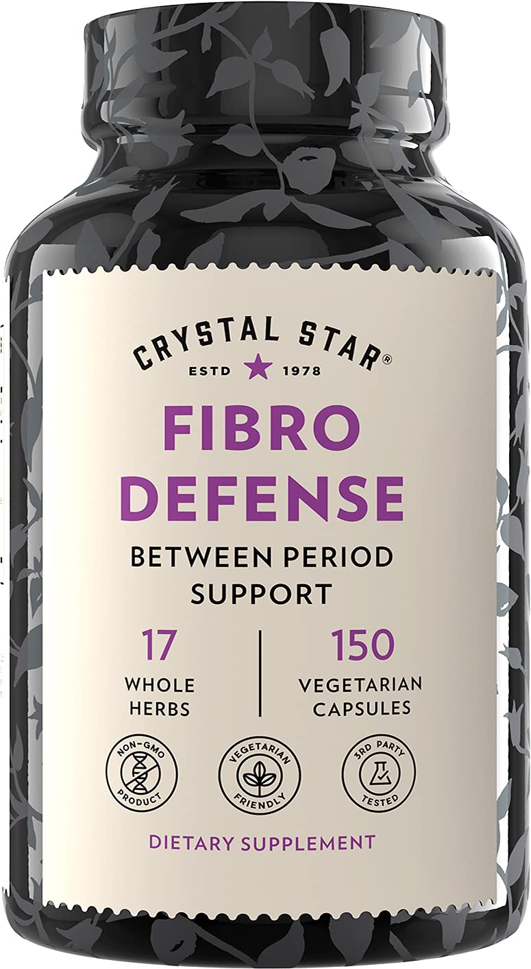 Crystal Star envase frontal mostrando etiqueta y 150 cápsulas, confianza en la fórmula