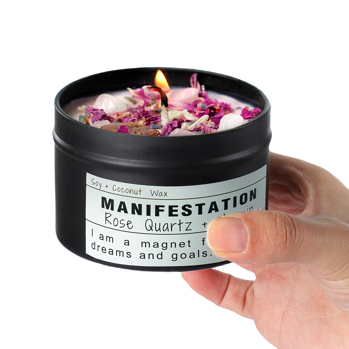 CULACEE vela en tarro 8 oz mostrando diseño y aroma