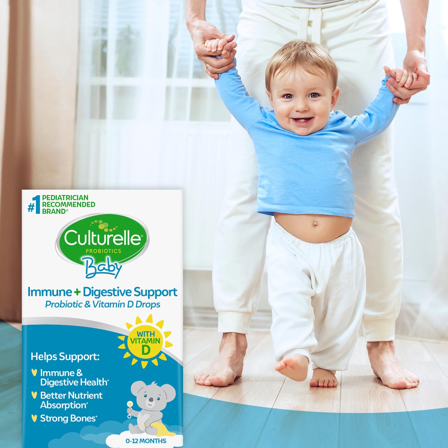 Culturelle administración en cuchara demostrando su uso cómodo para padres
