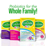 Culturelle bote junto a materiales de empaque, enfatizando conveniencia