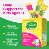 Culturelle caja de 30 sobres mostrando cantidad conveniente para el mes