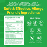 Culturelle cápsula detalle que señala composición y calidad
