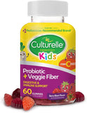 Culturelle empaque frontal mostrando 60 gomitas y beneficios