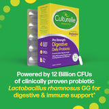 Culturelle cápsula tomada con la mano fácil de llevar para viajes