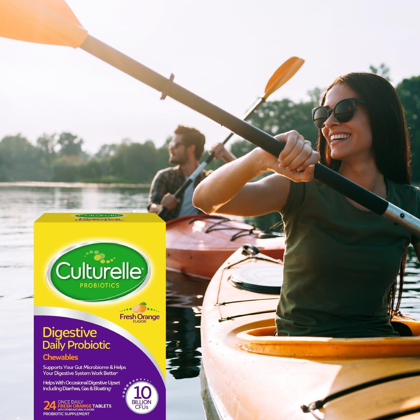 Culturelle en cocina mostrando conveniencia sin refrigeración y uso diario