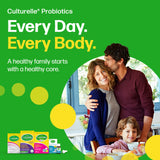 Culturelle etiqueta y lista de ingredientes que muestra cepas probióticas