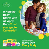 Culturelle bote abierto con gominolas esparcidas, fácil acceso