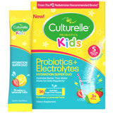 Culturelle vista frontal del embalaje que destaca 30 sobres y beneficios para niños