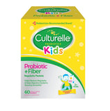 Culturelle sobre frente mostrando envase y acceso fácil para padres