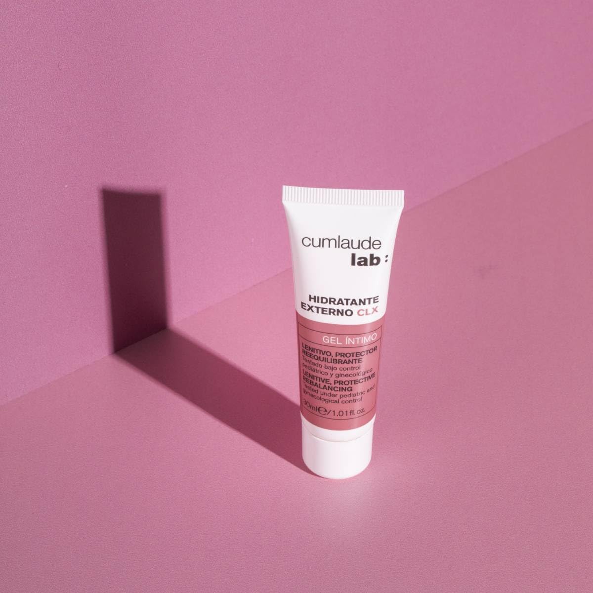 Cumlaude CLX Gel textura en gel destacando hidratación y absorción rápida