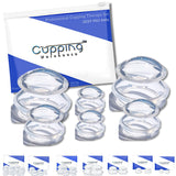 Cupping Warehouse frontal del set mostrando seis copas y empaque profesional