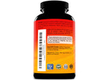 Curcumin Incredipure polvo de cúrcuma en primer plano para apreciar textura