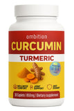 Curcuyin envase frontal mostrando etiqueta y beneficios visibles en estantería