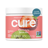 Cure Hydration frasco frontal mostrando etiqueta y formato, fácil identificación