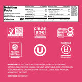 Cure Hydration polvo en cuchara que resalta textura fina y fácil disolución