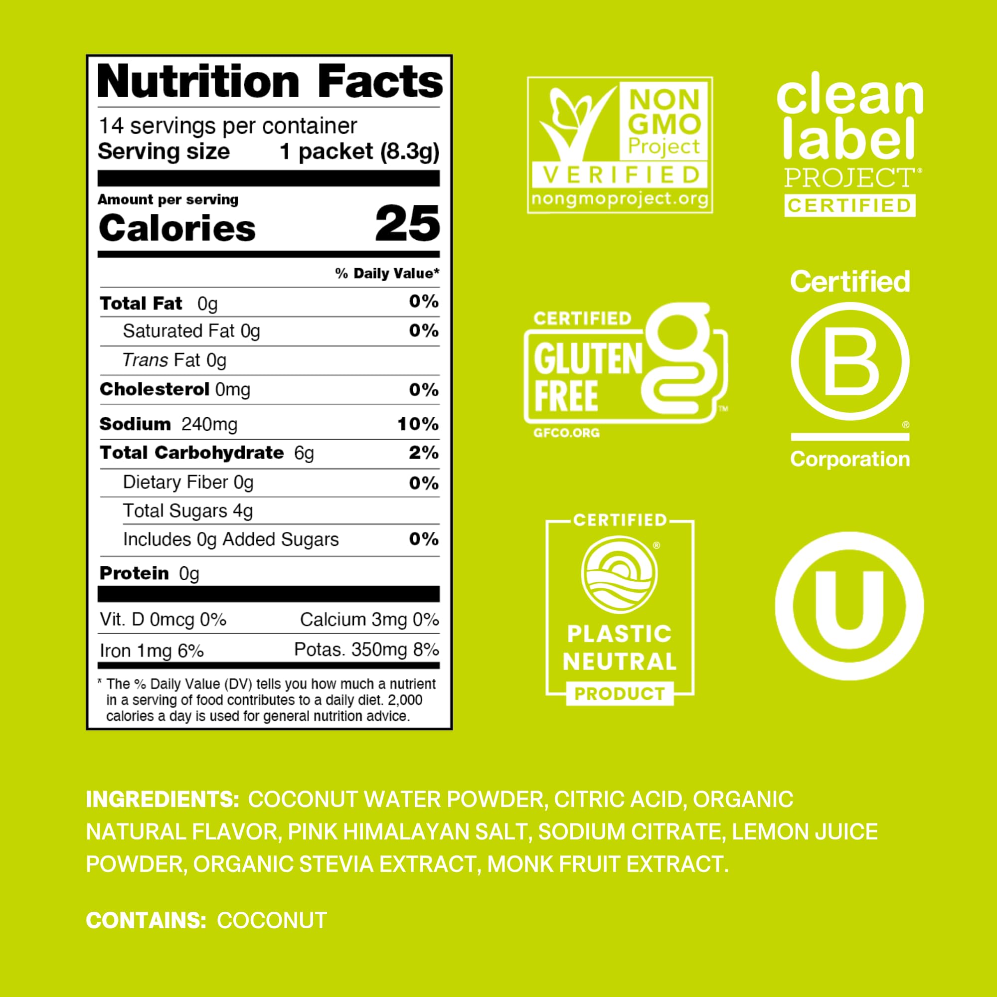 Cure Hydration sobre abierto mostrando polvo fino y textura natural