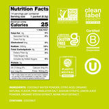 Cure Hydration sobre abierto mostrando polvo fino y textura natural