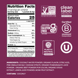 Cure Hydration sobre individual listo para mezclar y fácil de transportar